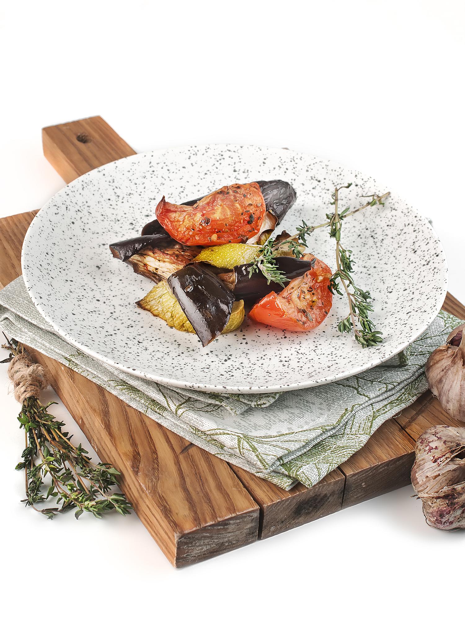 Cooking class sample plate